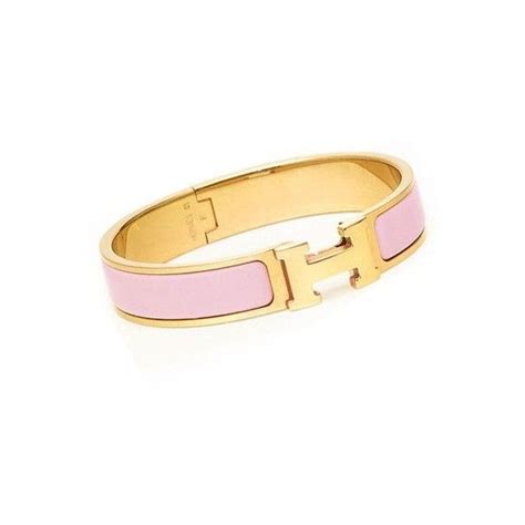 baby pink hermes bracelet|Hermes pink leather bracelet.